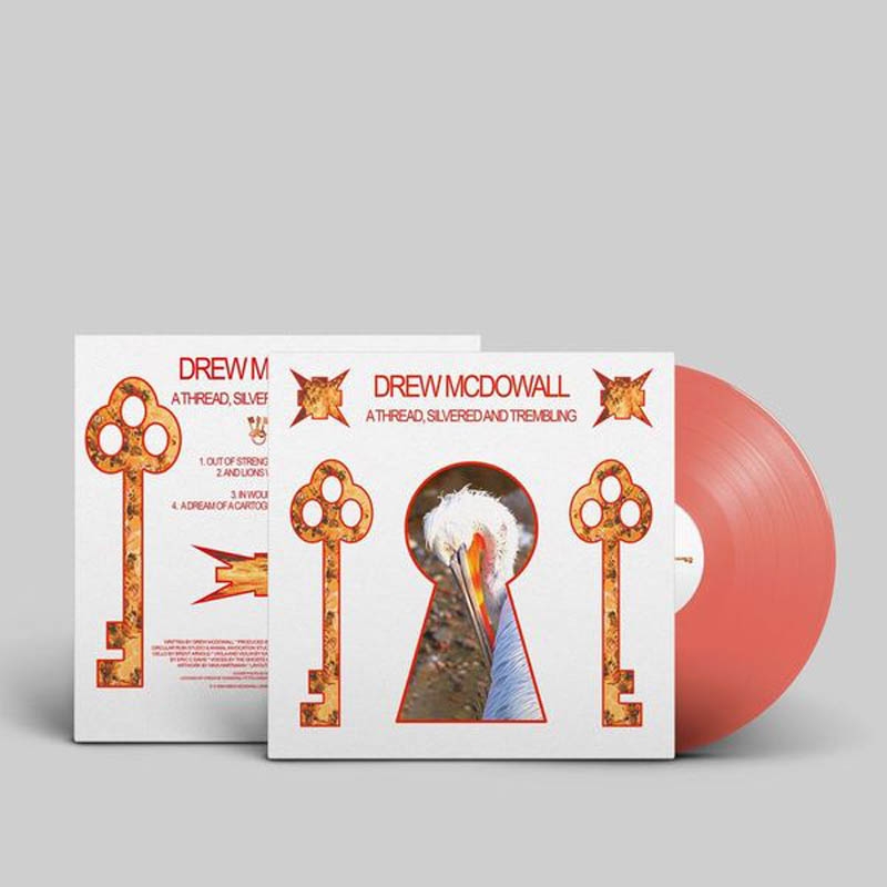 Drew McDowall - A Thread, Silvered And Trembling (LP) (Coloured Vinyl) (Limited Edition)