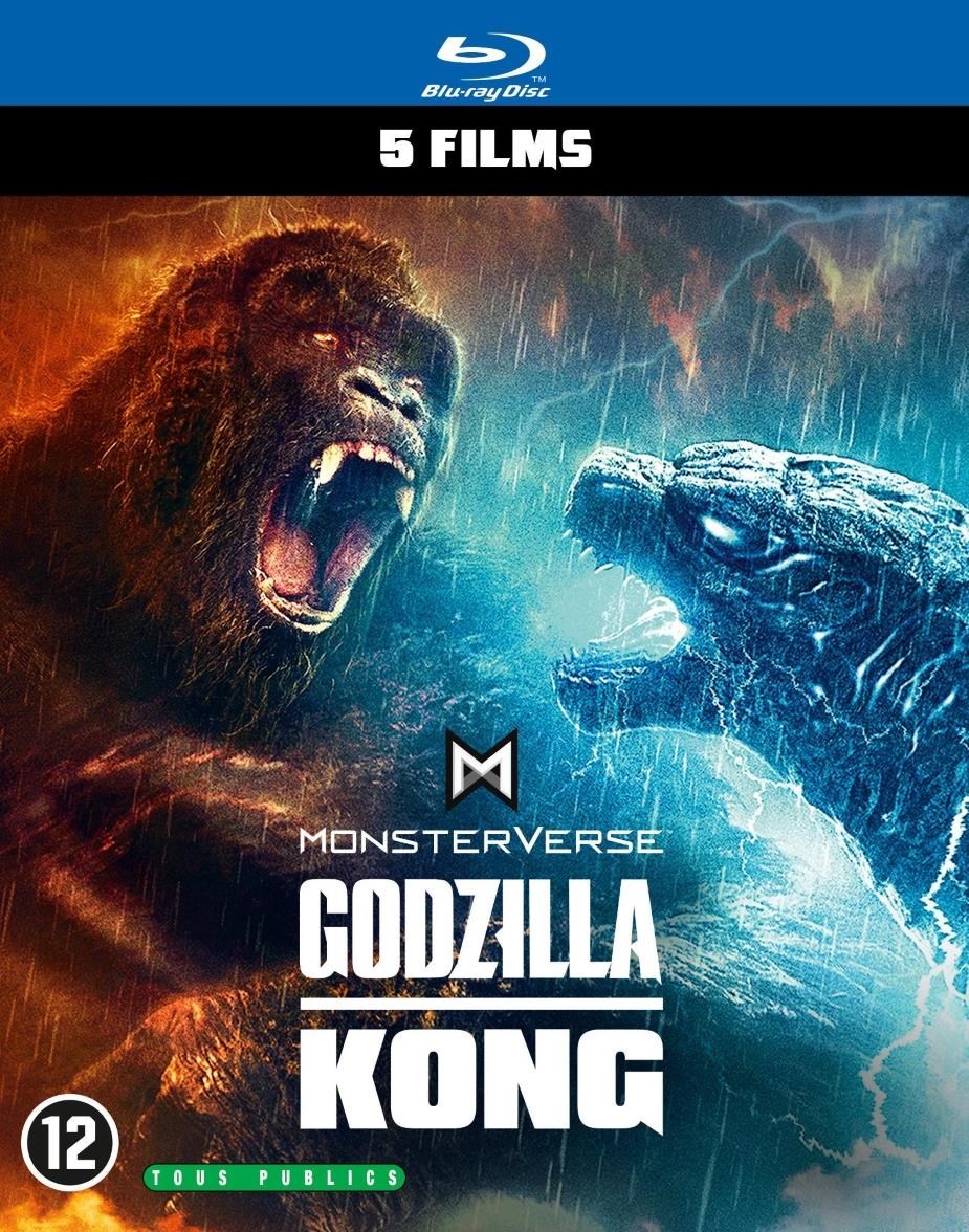 Godzilla Kong MonsterVerse - 5 Films Collection (Blu-ray)