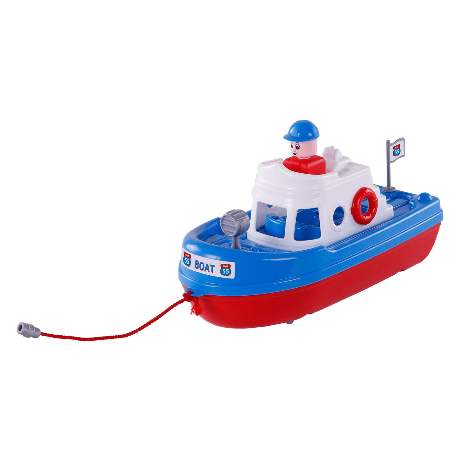 Cavallino Toys - Cavallino Boot met Speelfiguur