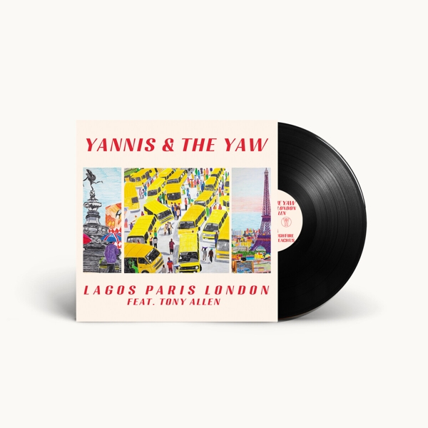 Yannis & The Yaw Feat. Tony Allen - Lagos Paris London (12" Single) (Coloured Vinyl)