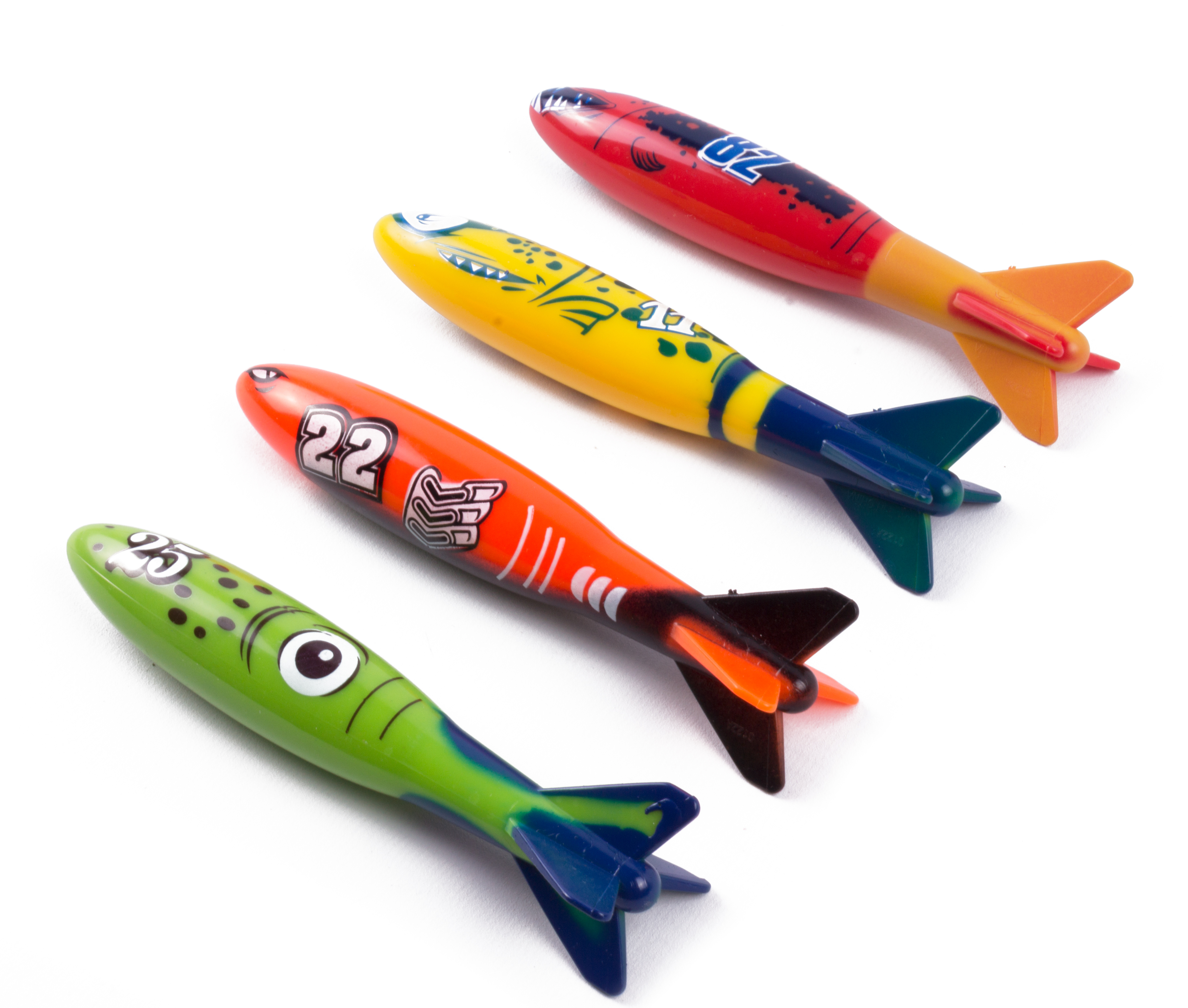 Duikspeelgoed torpedos