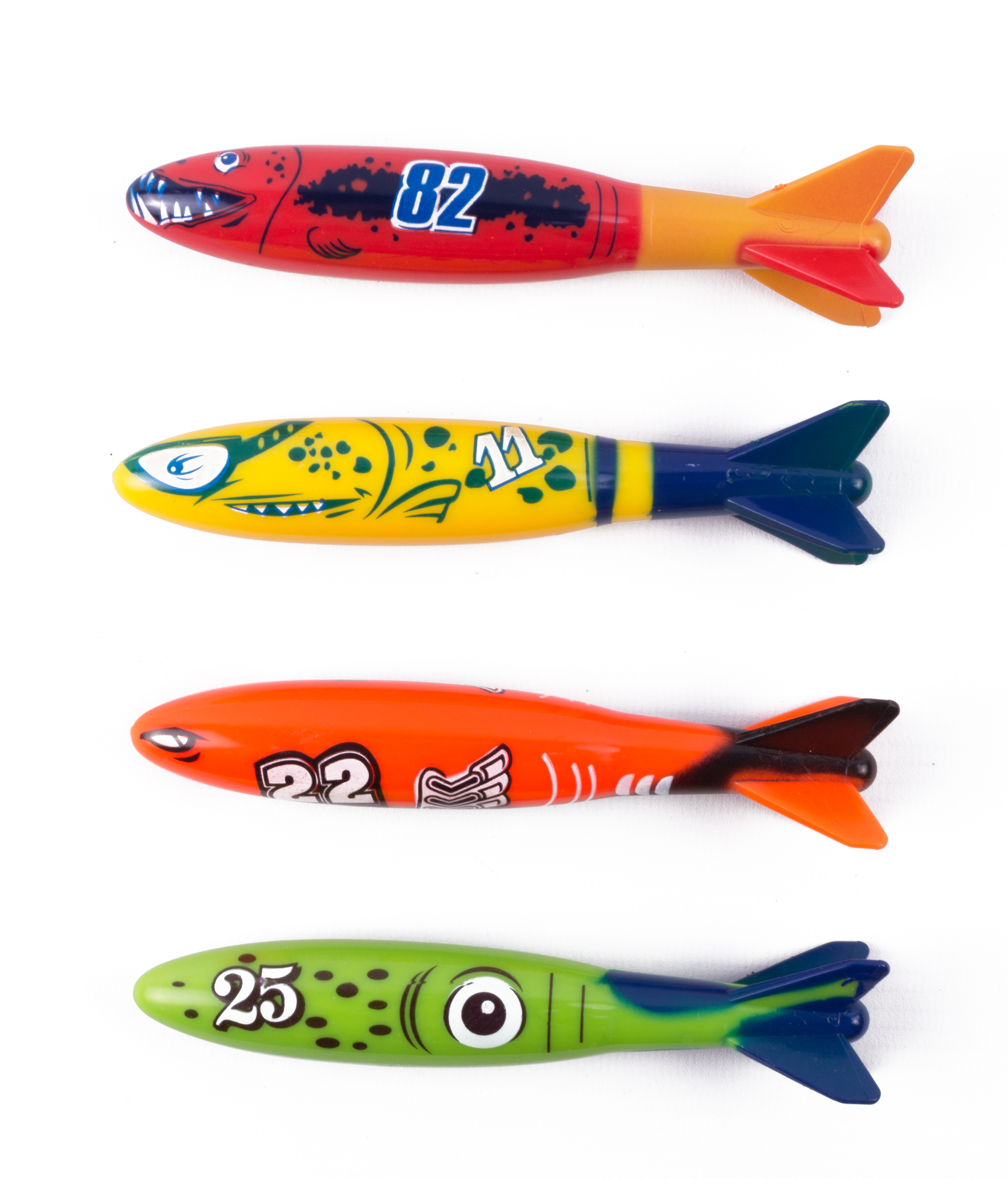 Duikspeelgoed torpedos