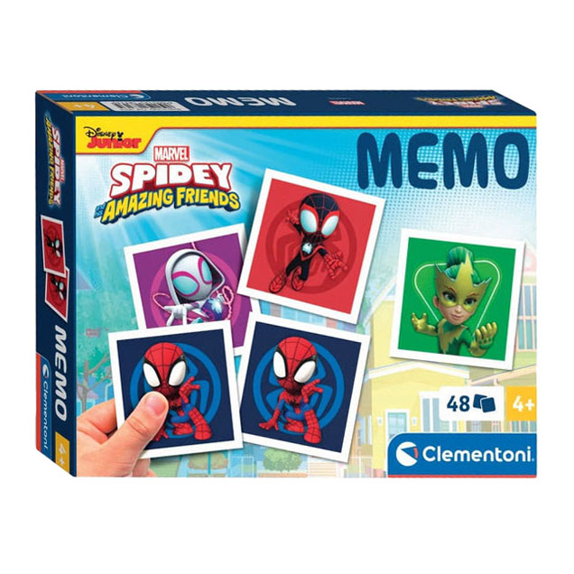 Clementoni - Clementoni Memospel Spidey And His Amazing Friends