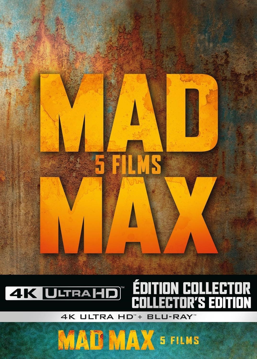 Mad Max - 5 Films Collection (4K Ultra HD Blu-ray) (Limited Edition)
