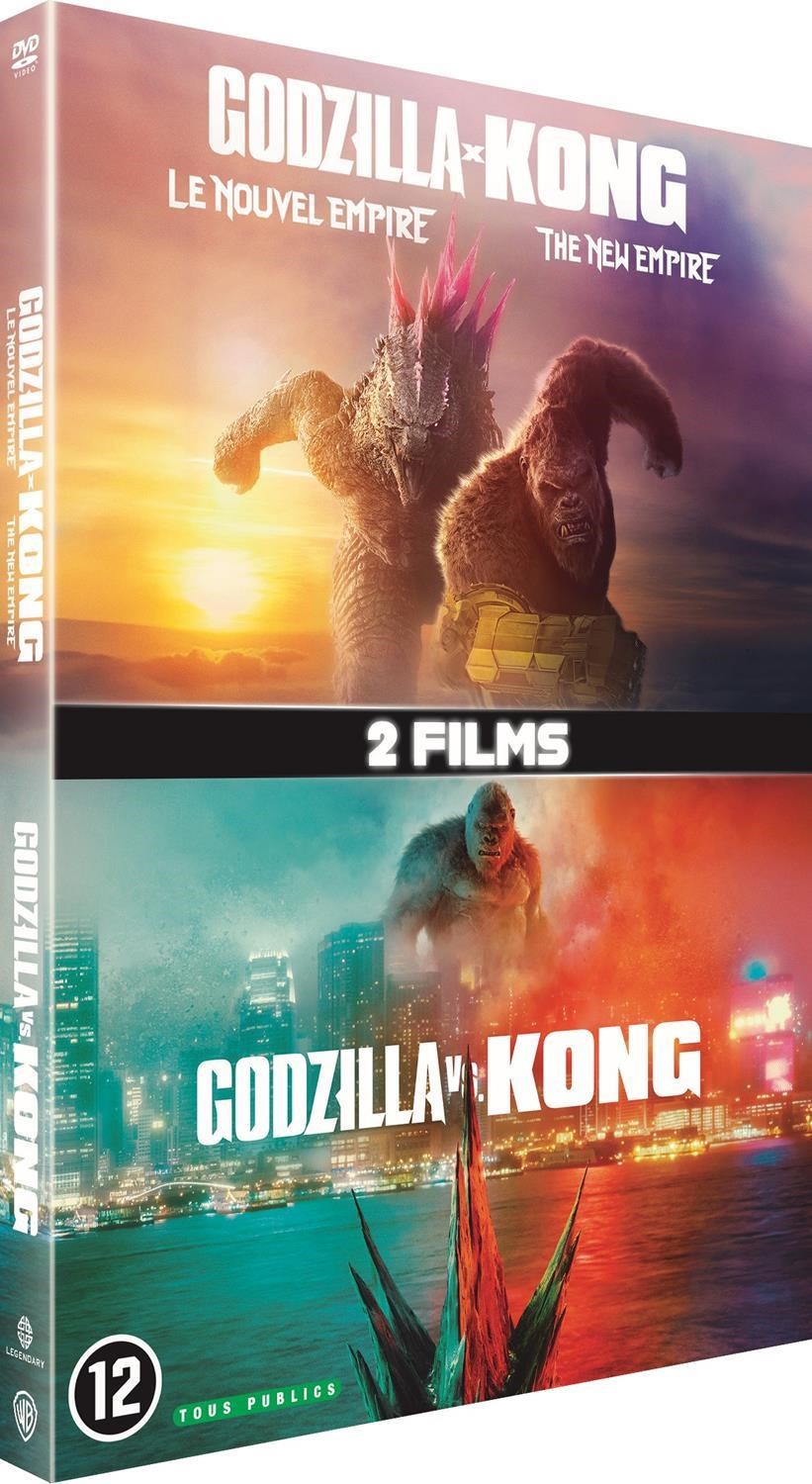 Godzilla x Kong - The New Empire & Godzilla vs. Kong (DVD)