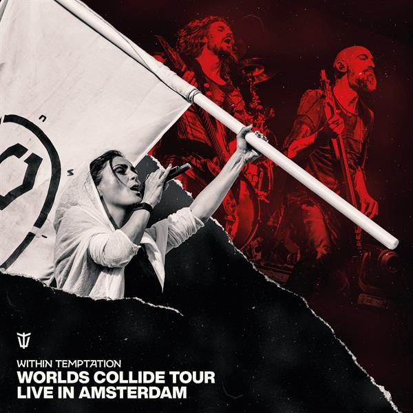 Within Temptation  Worlds Collide Tour 2LPWhite Marbled