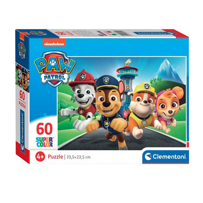 Clementoni - Clementoni Legpuzzel Super Color PAW Patrol, 60st.