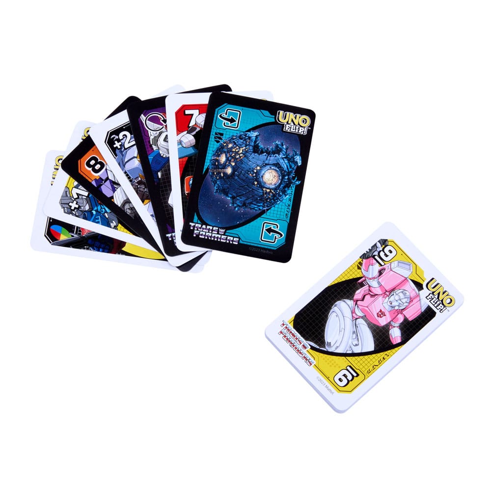 Transformers Uno Flip! Card Game