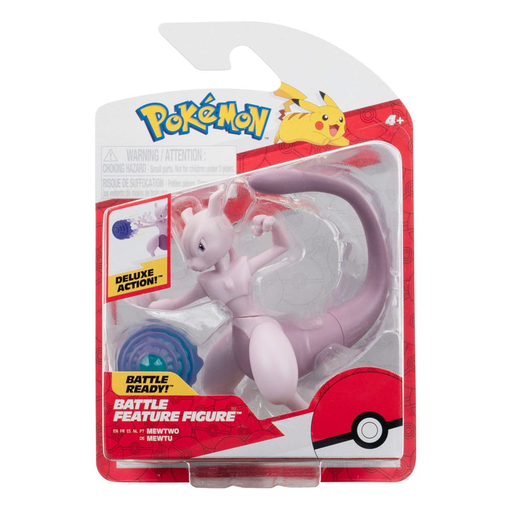 Boti - Pokemon Battle Feature Figuur - Mewtwo