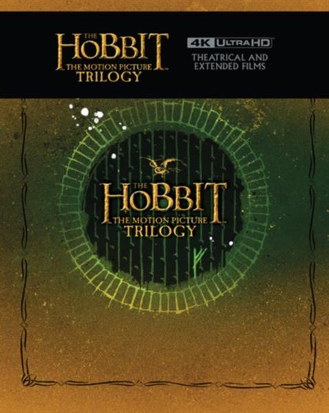 The Hobbit Trilogy Limited Edition Steelbook - Theatrical And Extended Collection 4k Ultra Hd (Import
)