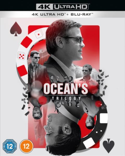 Oceans Eleven / Oceans Twelve / Oceans Thirteen 4k Ultra Hd + Blu-ray (Import DE)
