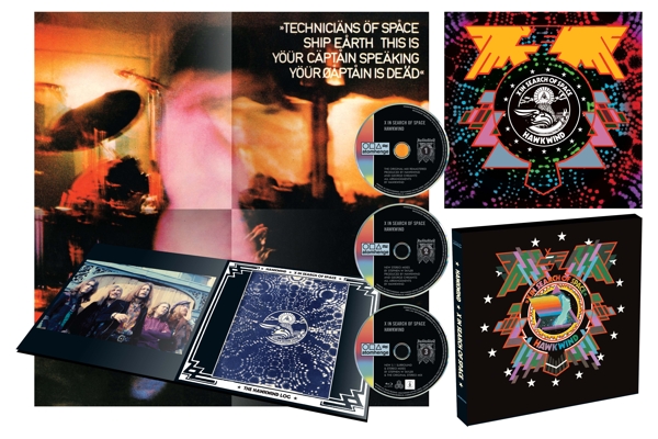 Hawkwind - In Search Of Space (3 CD) (Deluxe Edition) (Limited Edition) (Reissue) (Remastered)