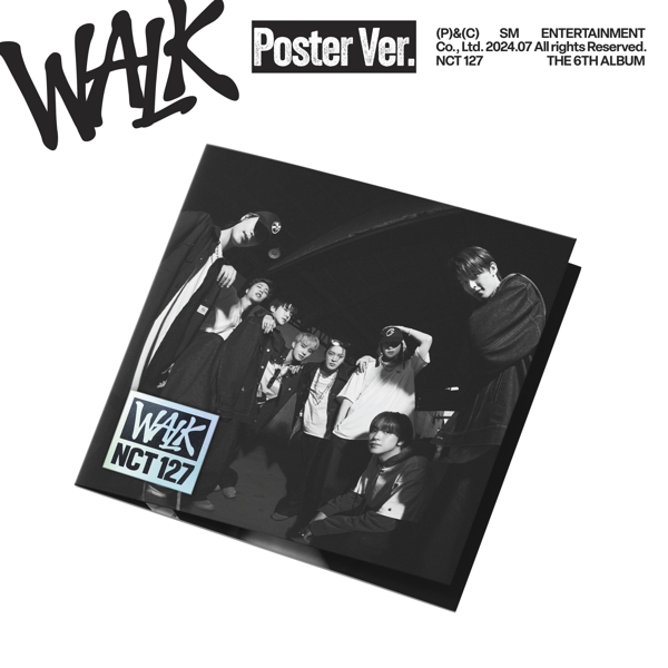 NCT 127 - Walk - The 6th Album (CD) (Poster Version | Limited Edition)
