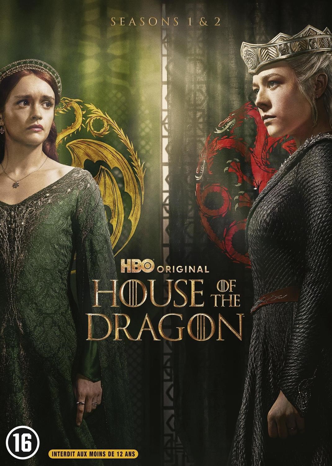 House Of The Dragon - Seizoen 1 - 2 (DVD)