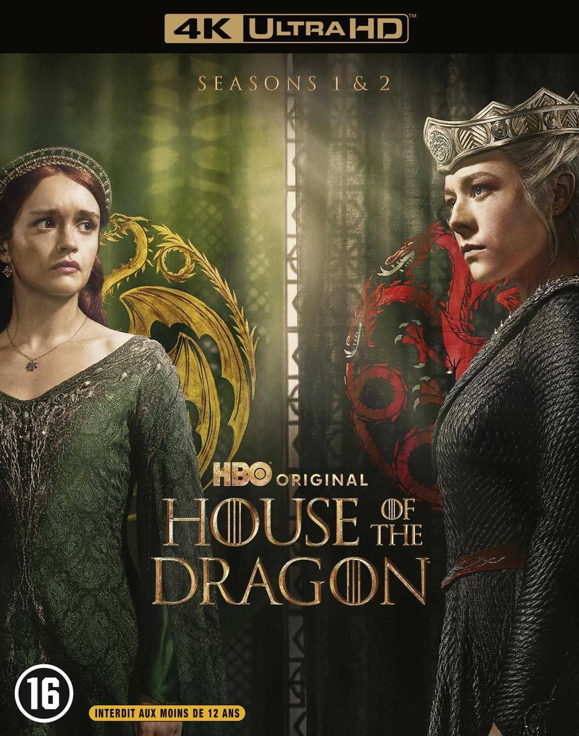 House Of The Dragon - Seizoen 1 - 2 (4K Ultra HD Blu-ray)