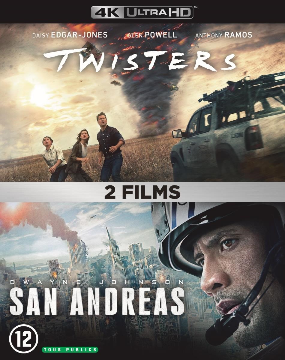 Twisters & San Andreas (4K Ultra HD Blu-ray)