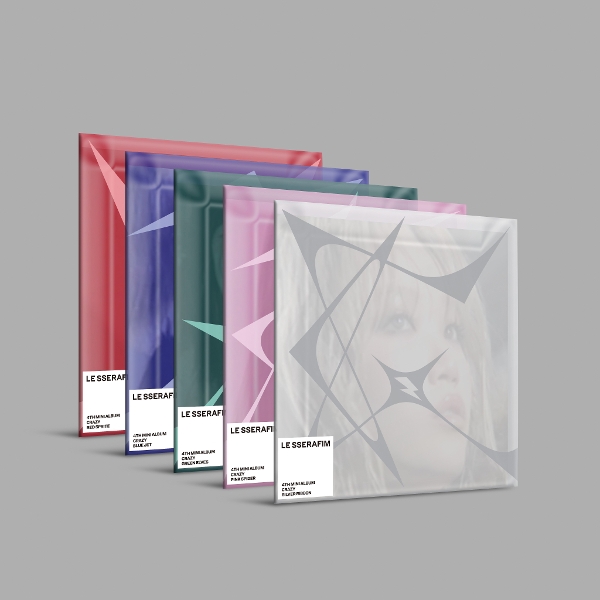 Le Sserafim - 4th Mini Album 'Crazy' (CD) (Compact Version)
