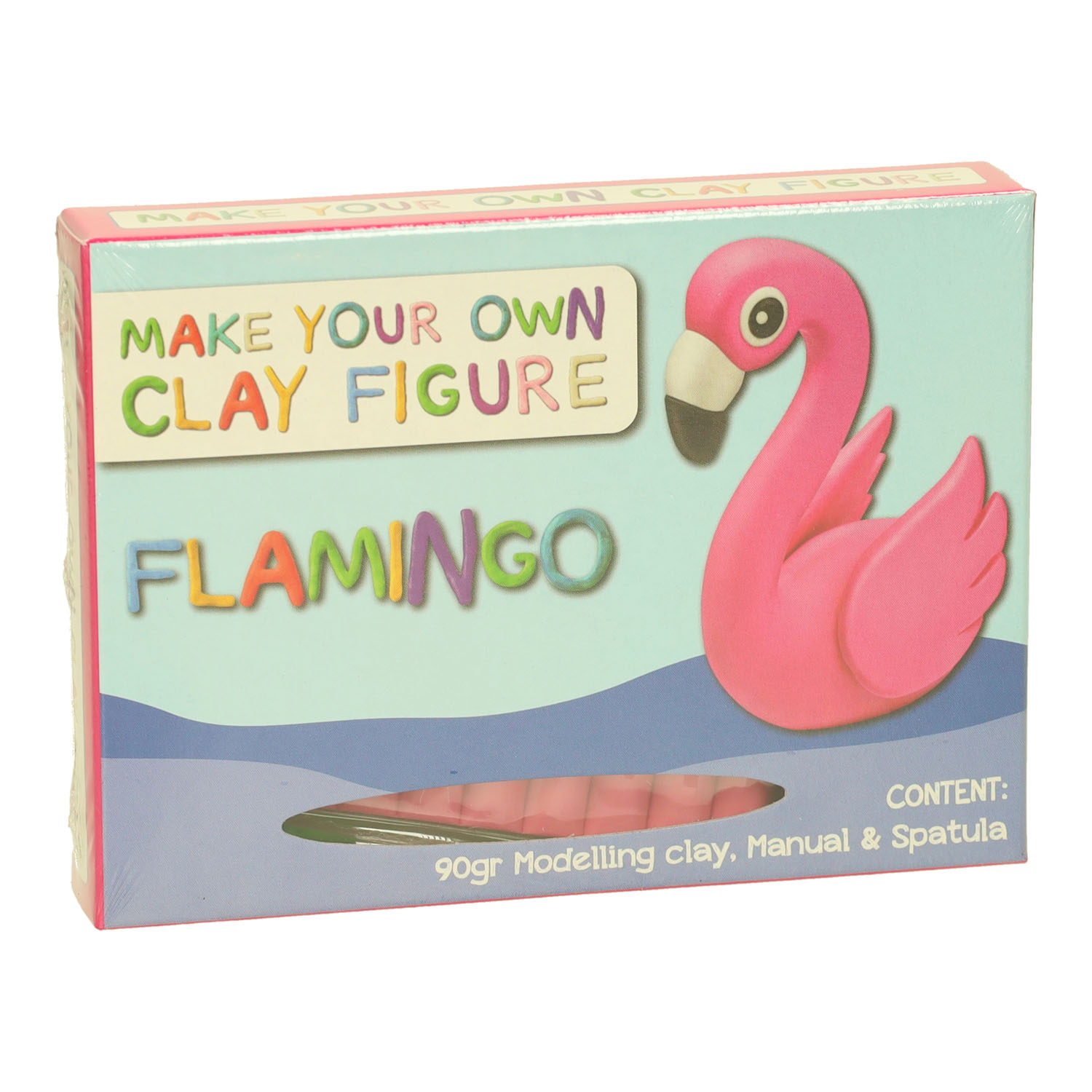 Maak je eigen Kleifiguur Dieren (6ass) - 90gr. Klei