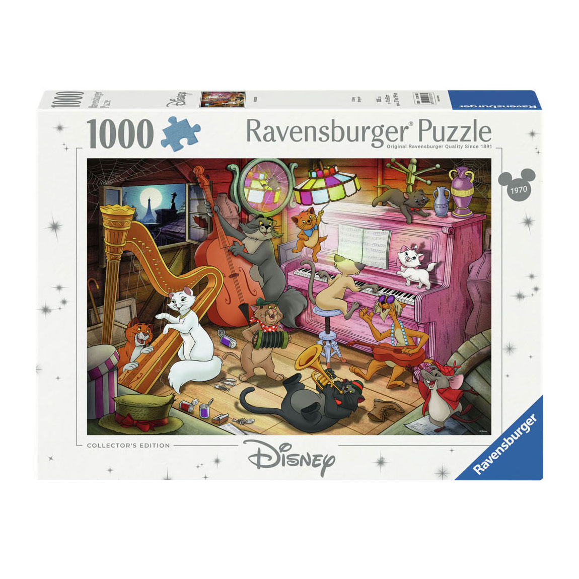 Ravensburger Legpuzzel Disney Aristocats, 1000st.