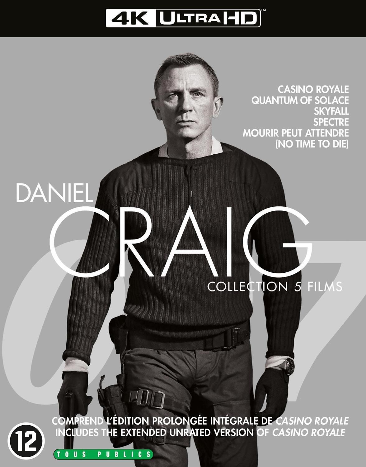 James Bond - Daniel Craig Collection 5 Films (4K Ultra HD Blu-ray)