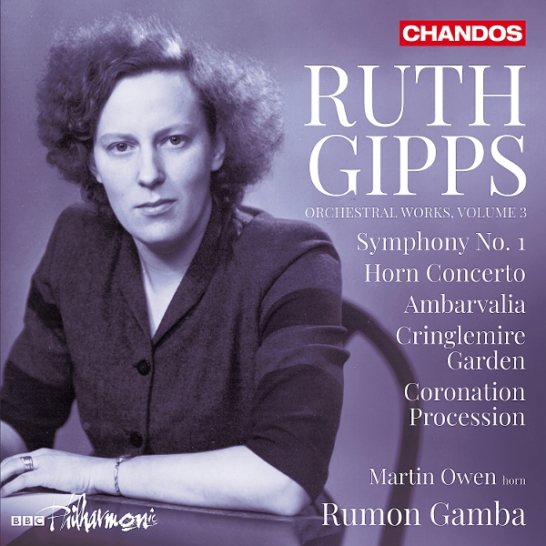 Martin Roscoe, BBC Philharmonic & Rumon Gamba - Gipps Orchestral Works Vol. 3 (CD)