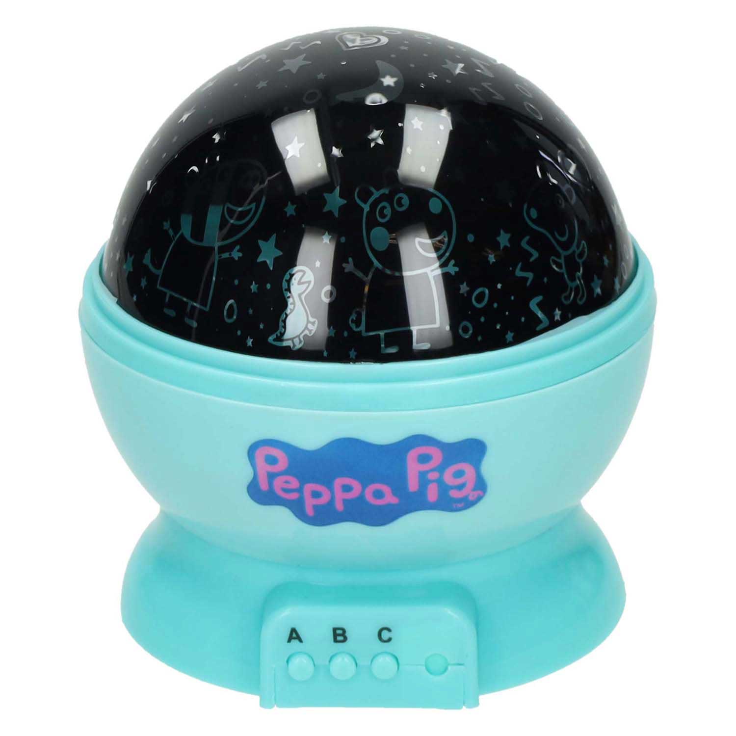 Peppa Pig Ledlamp Glitter Dome