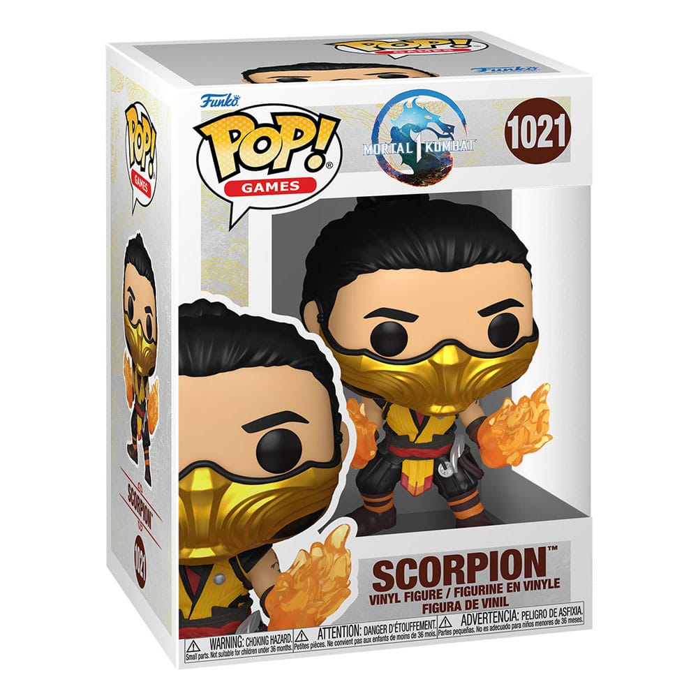 Pop Games Mortal Kombat - Funko Pop Games Mortal Kombat 1 Scorpion
