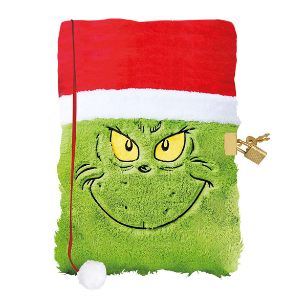 Totum - Totum Fluffy Notitieboek Grinch