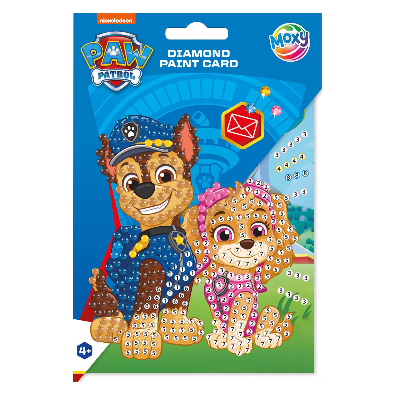 Creative Craft Group - Diamond Painting Kaarten & Enveloppen PAW Patrol