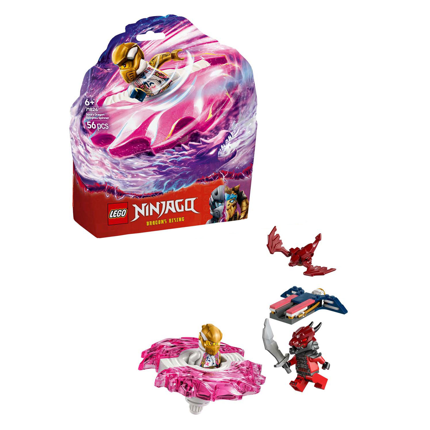 LEGO Ninjago 71824 Sora\'s Spinjitzu Drakenspinner