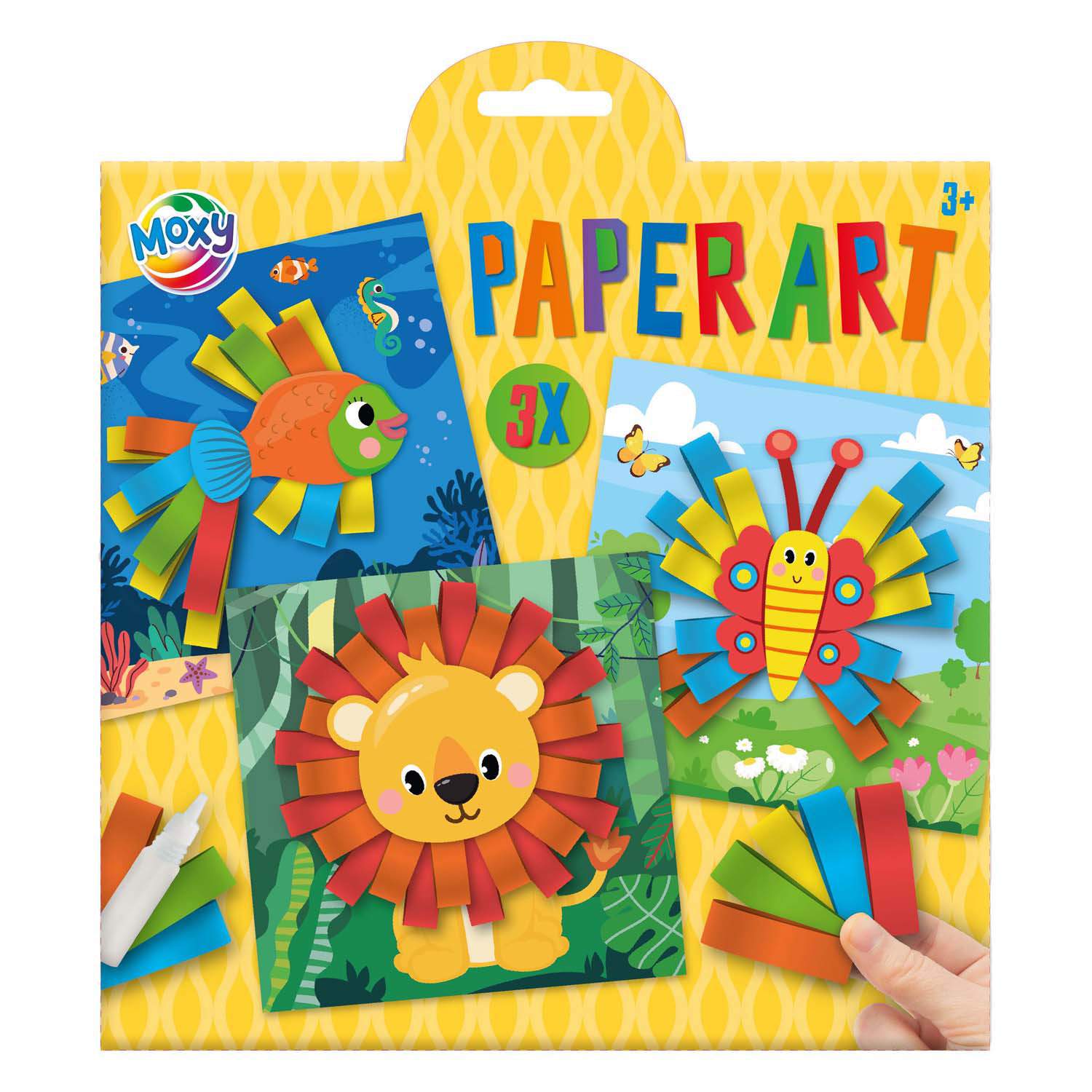 Creative Craft Group - Paper Art Dieren Knutselen, Set van 3