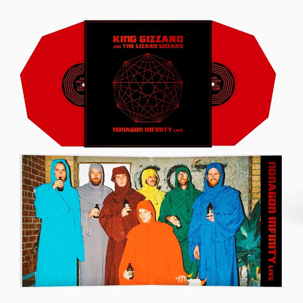 King Gizzard & The Lizard Wizard - Nonagon Infinity Live (2 LP) (Coloured Vinyl)