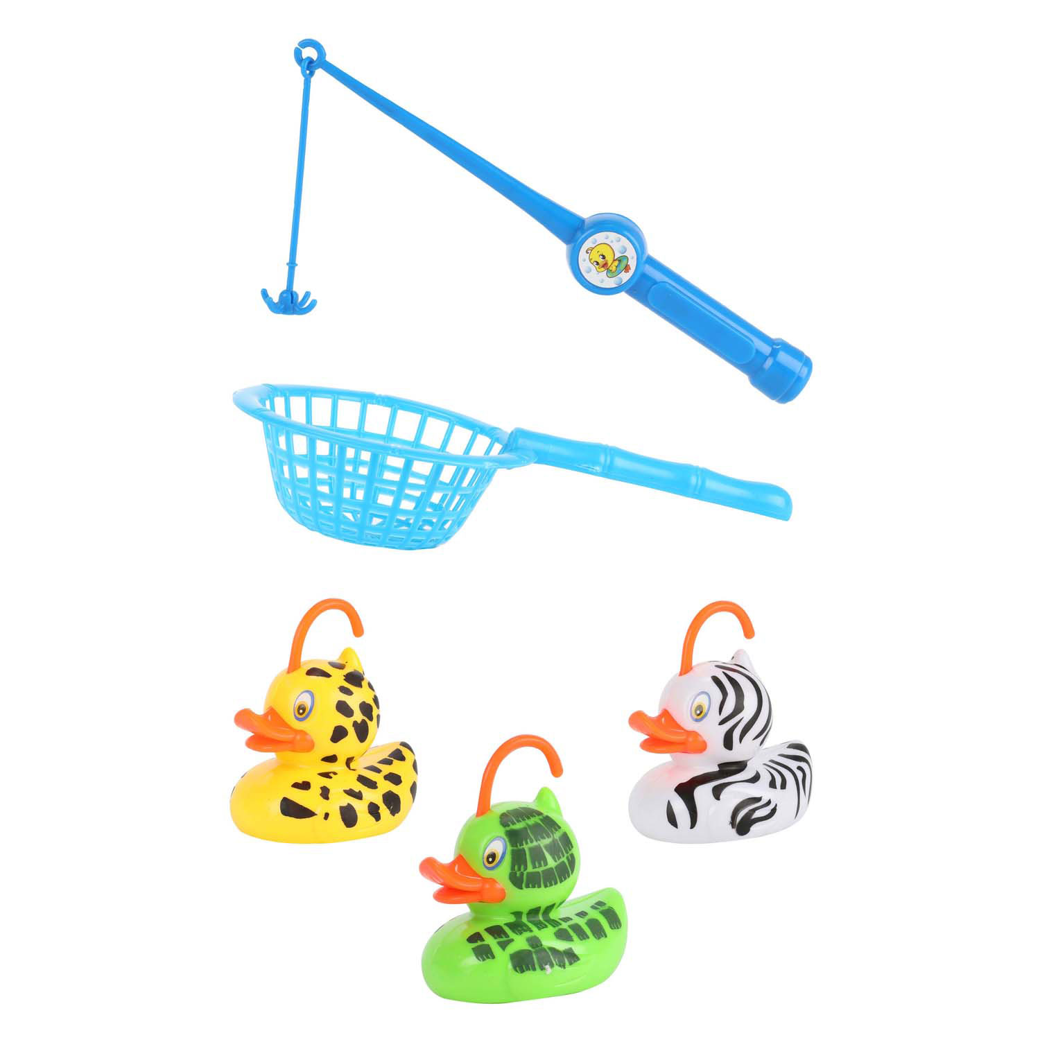 Toi-Toys - Play Out Visspel Vang de Eend met Hengel en Net