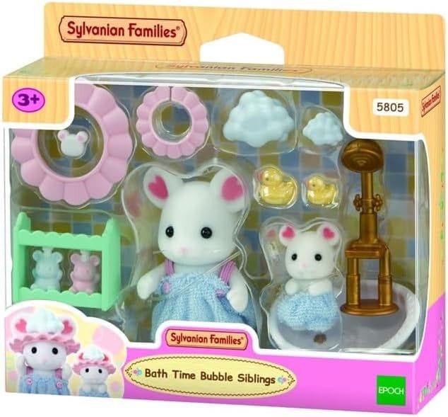 Sylvanian Families 5805 Bubbel Badtijd Broer Zus