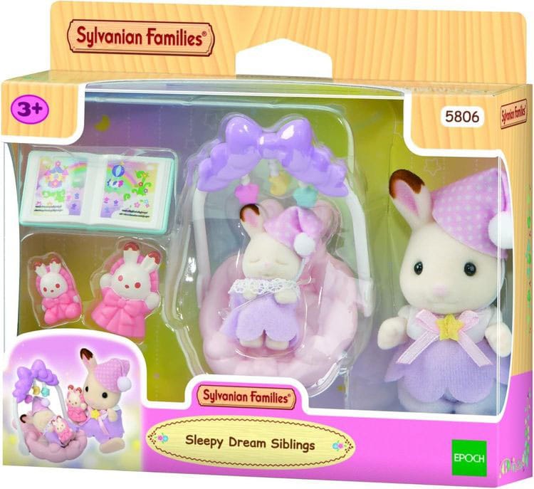 Sylvanian Families 5806 Slaperige Droomset Broer Zus