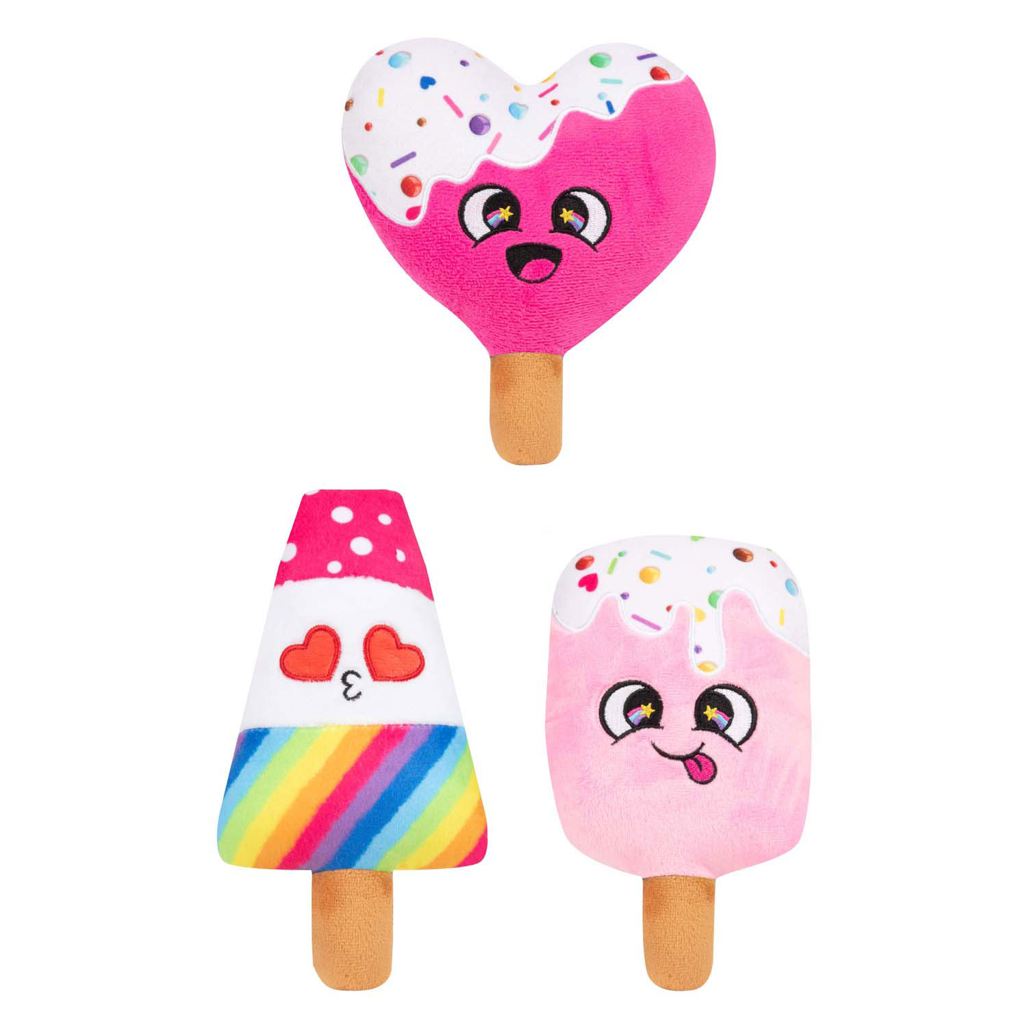 Toi-Toys - Knuffel Pluche Ijsje, 21cm