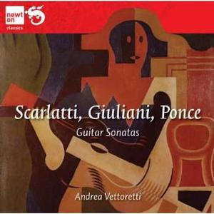 Andrea Vettoretti - Scarlatti, Giuliani, Ponce: Guitar Sonatas (CD)