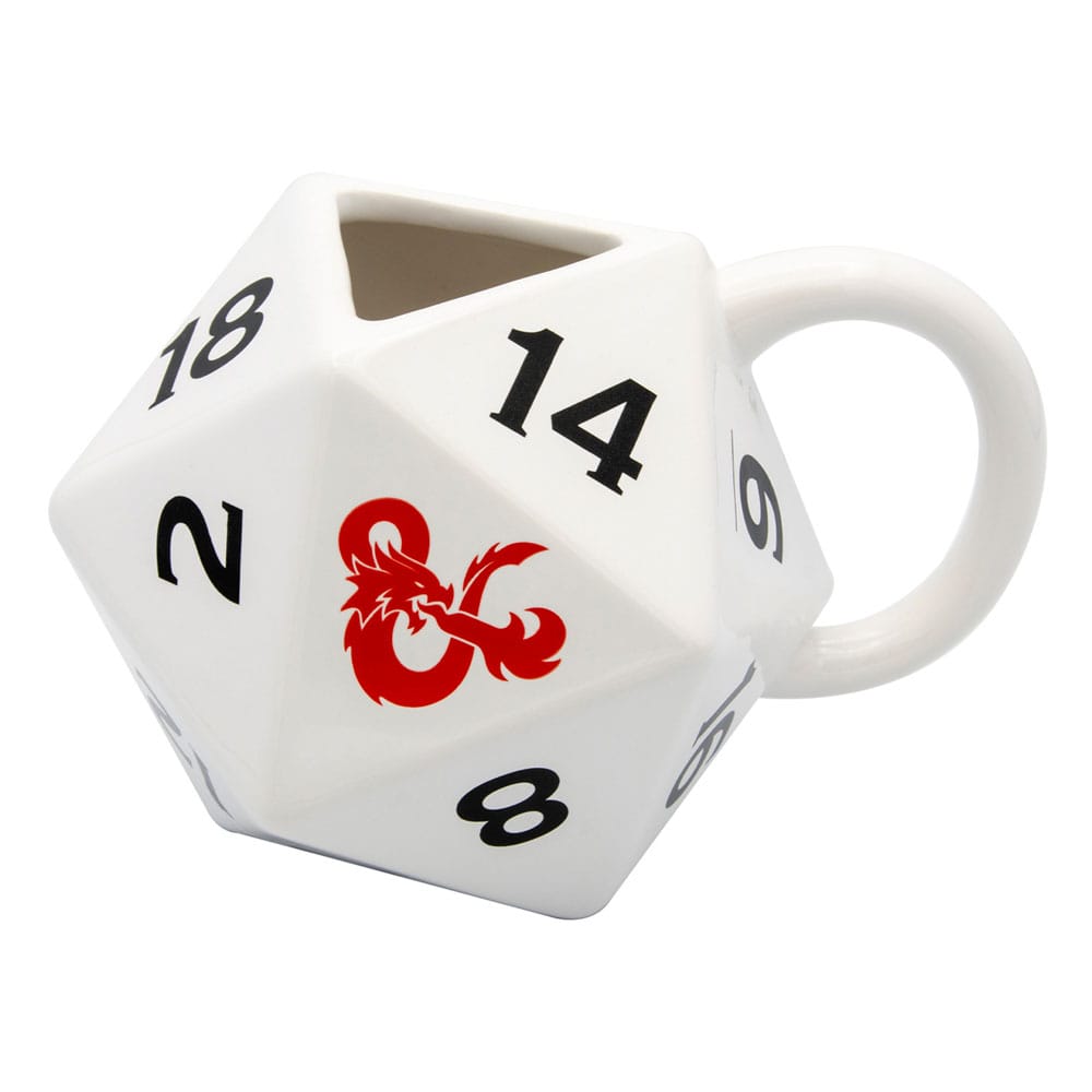 Dungeons & Dragons: Joy Toy - Tazza A Forma Di Dado D20 In Ceramica