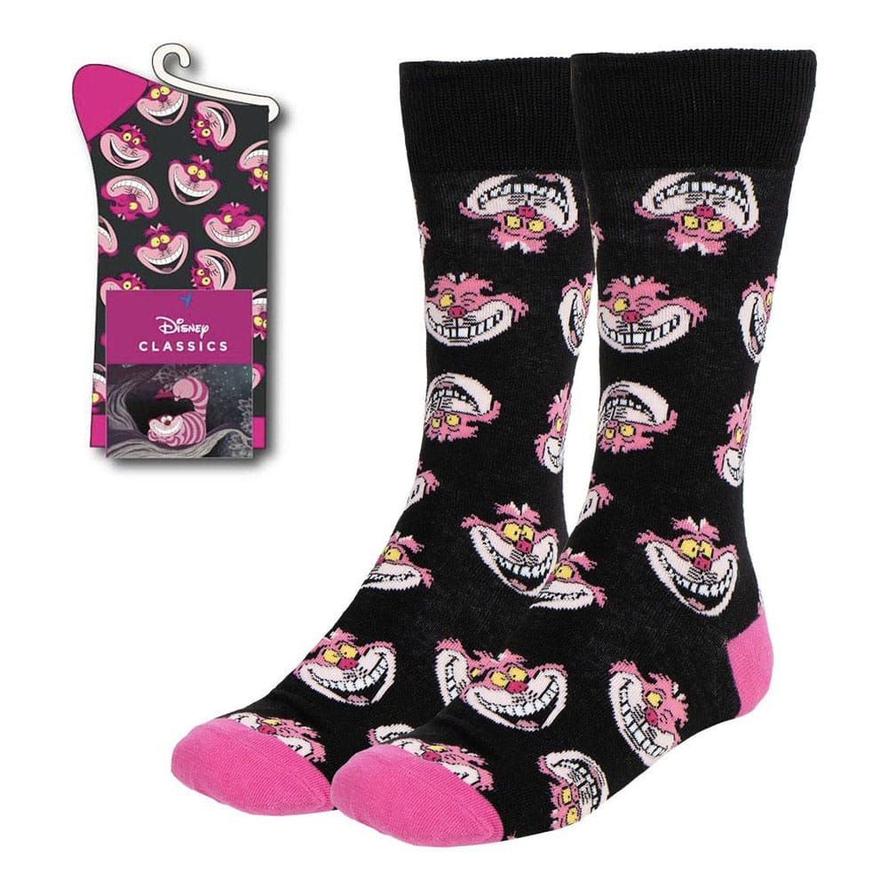 Disney Socken Alice Im Wunderland Grinsekatze Face