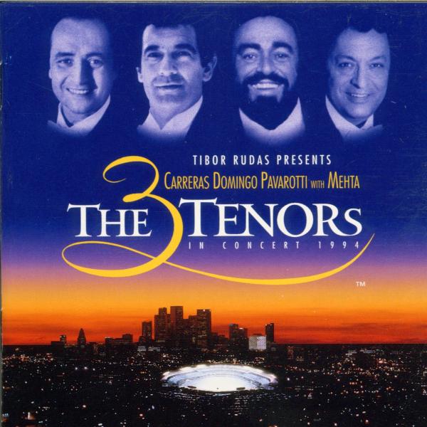 José Carreras, Placido Domingo, Luciano Pavarotti, Zubin Mehta - The 3 Tenors In Concert 1994 (CD)