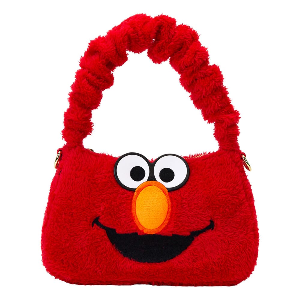 Sesame Street: Loungefly - Elmo Plush Crossbody Bag