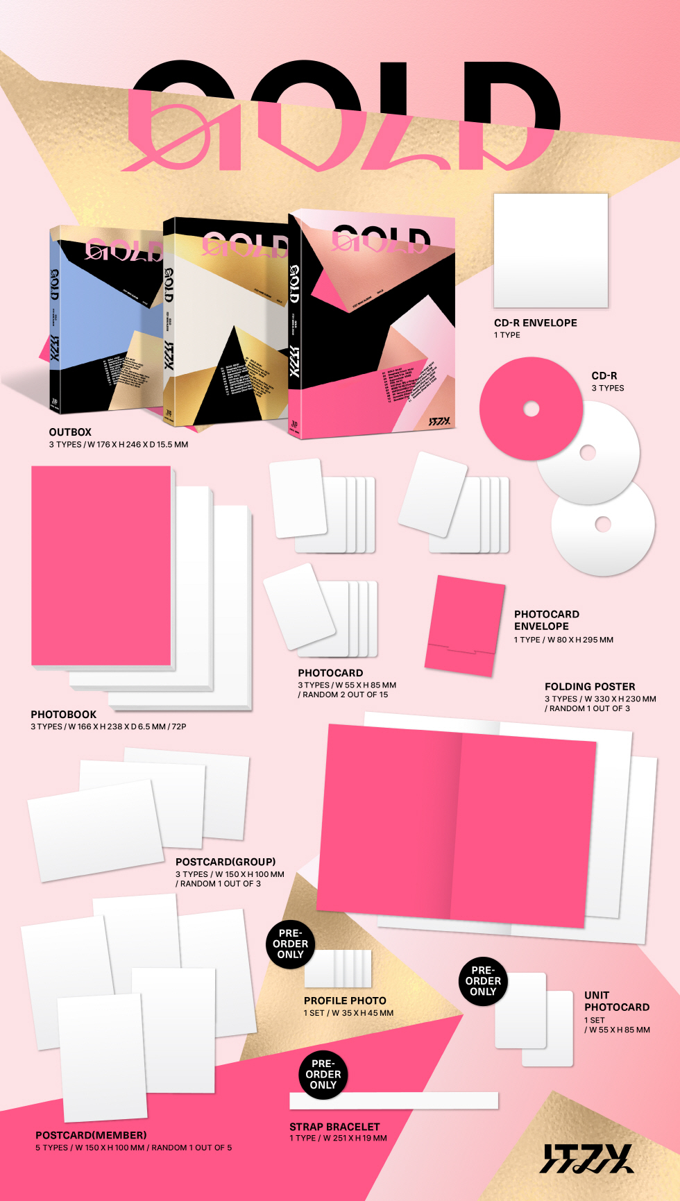 ITZY [GOLD] STANDARD VER.