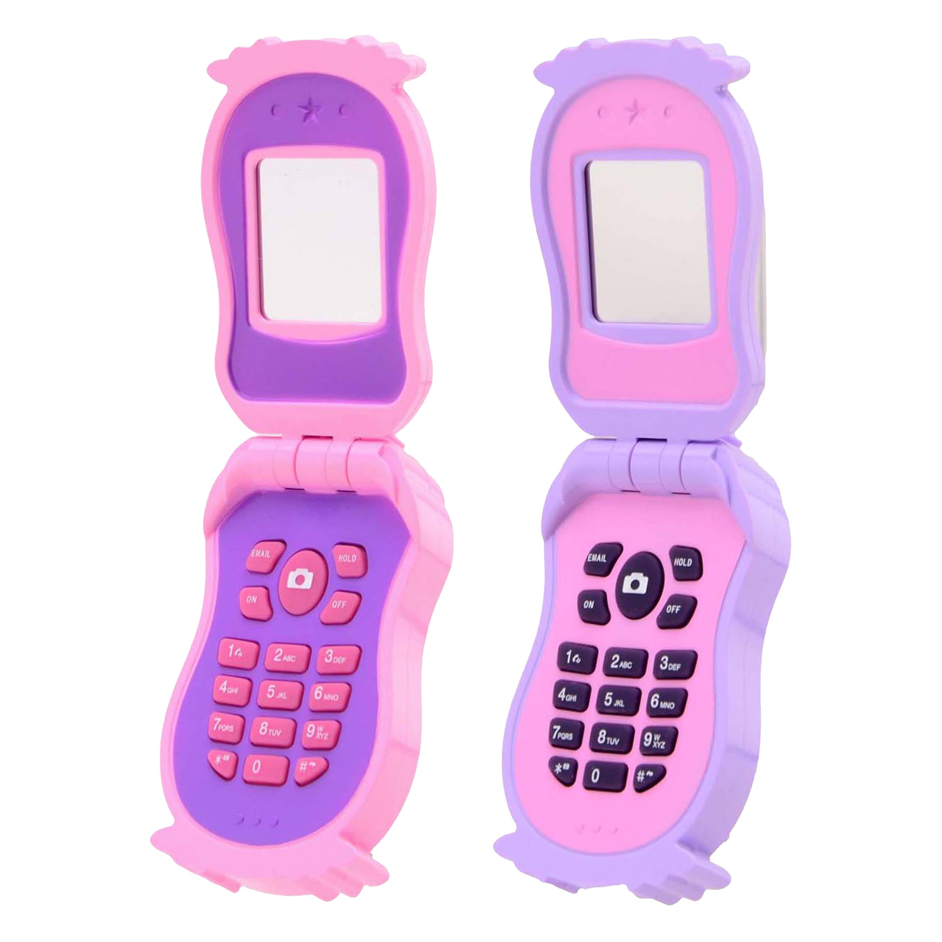 Meiden telefoon op kaart, 2 assorti