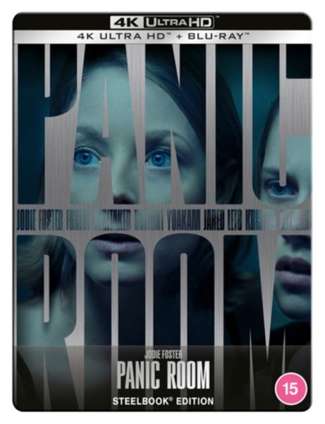 Panic Room Limited Edition Steelbook 4k Ultra Hd + Blu-ray (Import)