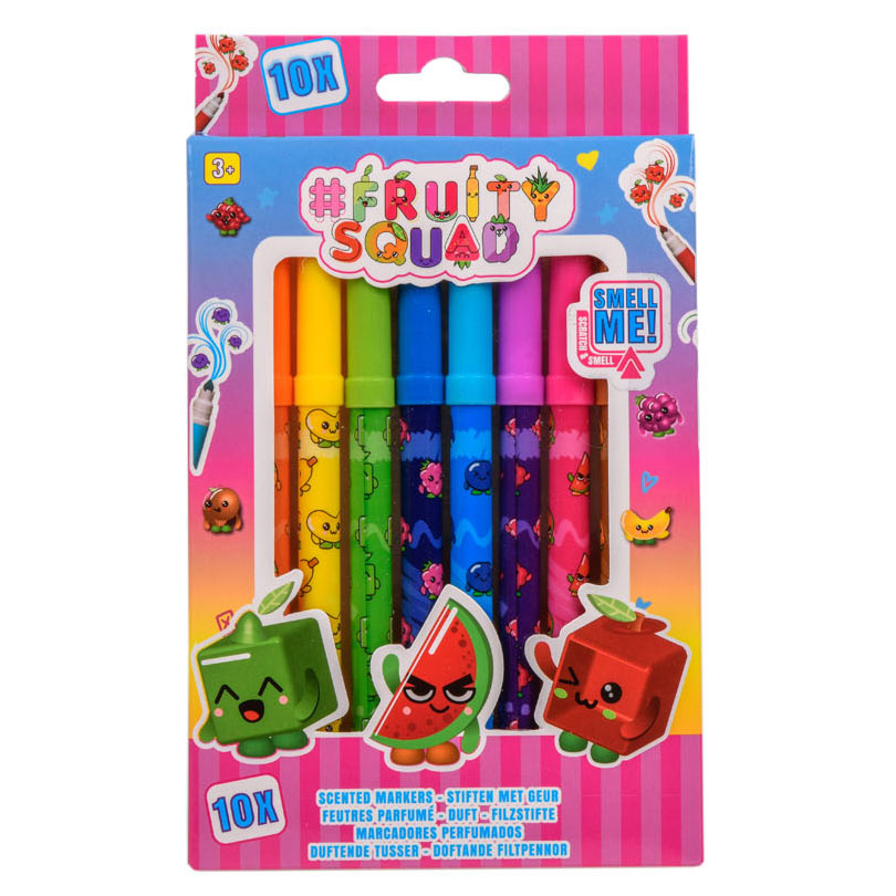 Canenco - Fruity Squad Stiften Supertip met Geur, 10st.