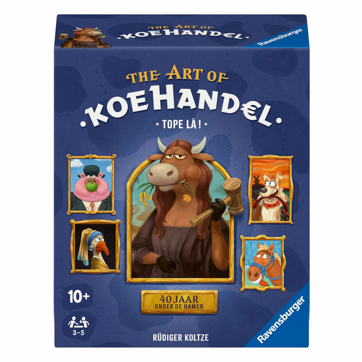 Ravensburger Koehandel 40 jaar Kaartspel