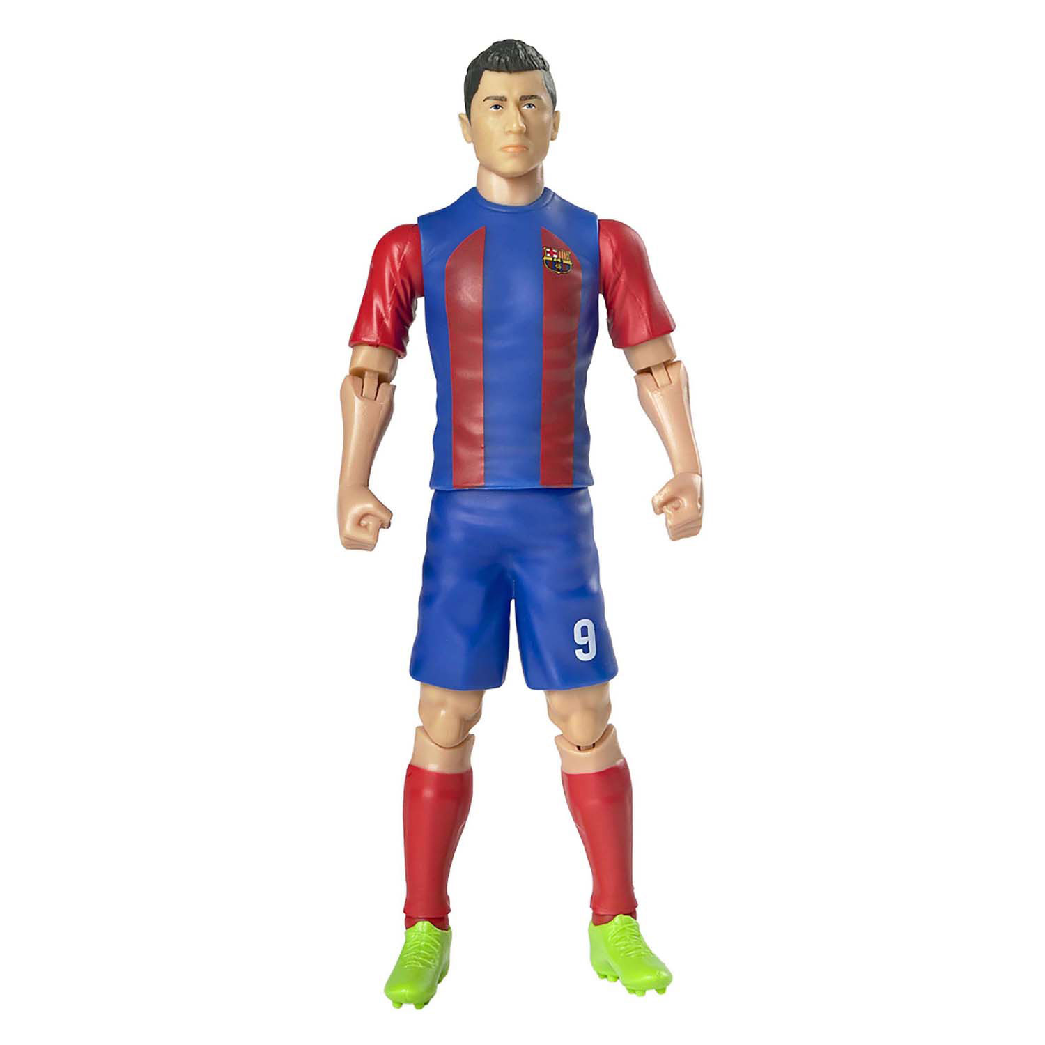 Voetbalfiguur FC Barcelona Robert Lewandowski, 20cm