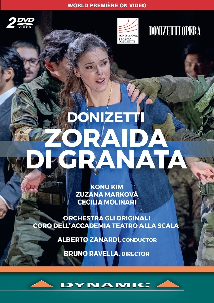 Bruno Ravella, Konu Kim, Zuzana Markova, Cecilia Molinari, Orchestra Gli Originali, Coro Dell'accademia Teatro Alla Scala, Alberto Zanardi - Donizetti: Zoraida Di Granata (DVD)