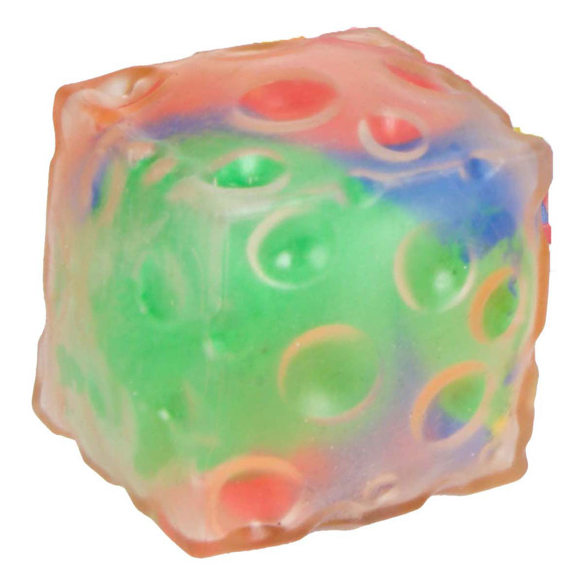 Toi-Toys - Fun Knijpkubus Craters Gevuld met Klei