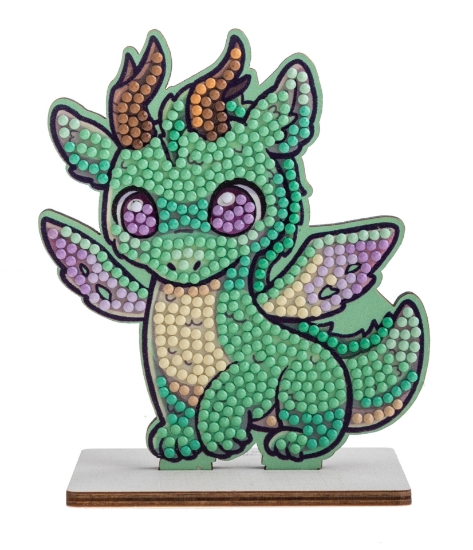 Smoky Dragon - Crystal Art Buddy Kit